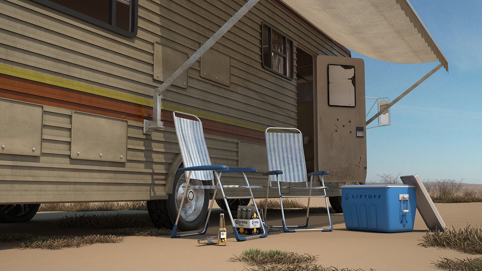 Breaking Bad (trailer interior)