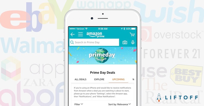 Amazon Prime Day Was Great for Amazon, But What About Other Mobile Shopping Apps?