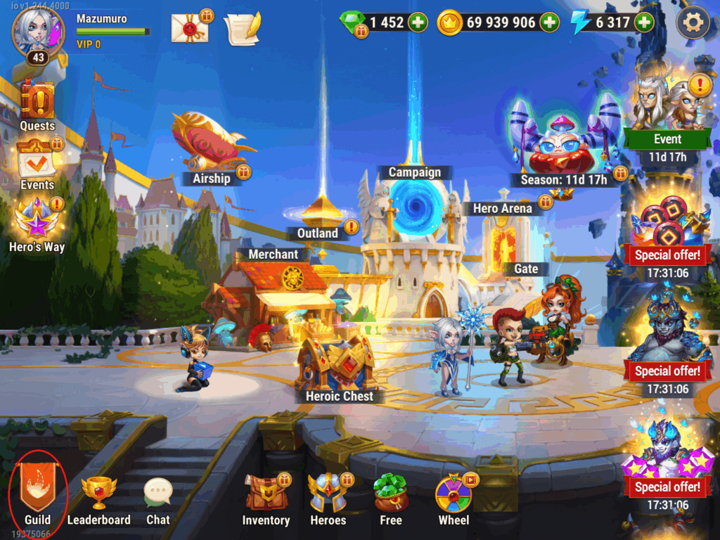 Hero Wars Tournament of Titans