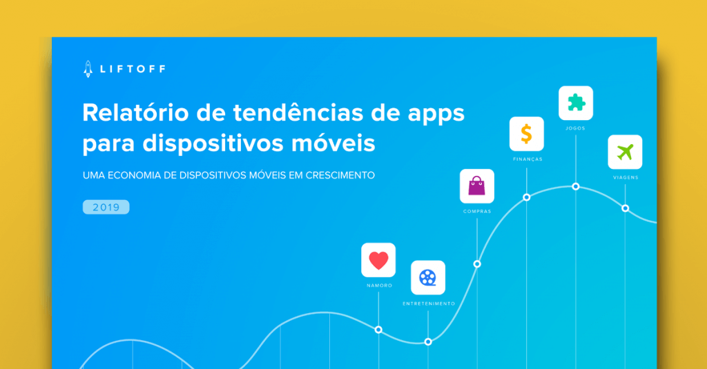 Relatório de tendências de apps para dispositivos móveis de 2019