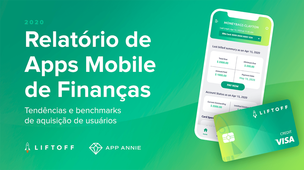 Relatório de apps mobile de finanças de 2020