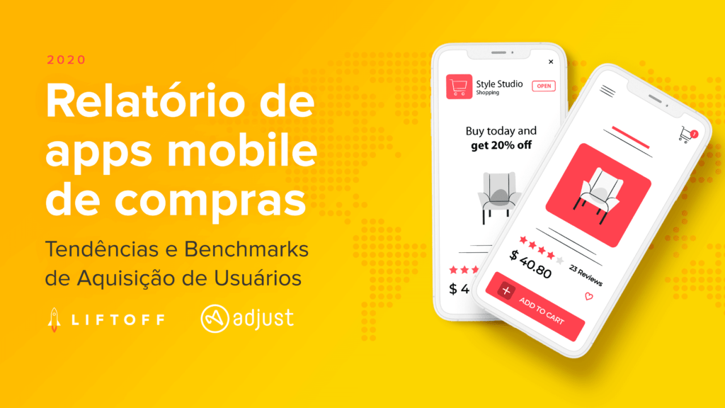 Relatório de apps mobile de compras de 2020