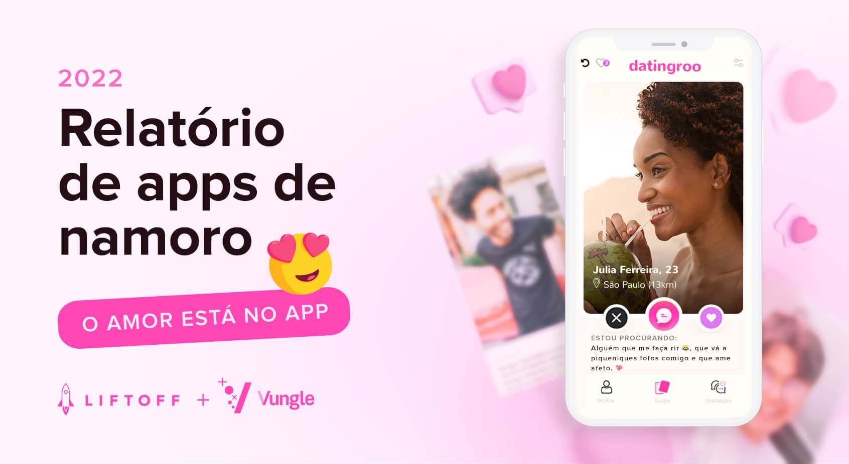 Relatório de apps de namoro de 2022